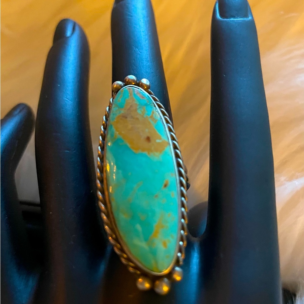 Large Navajo Turquiose ring